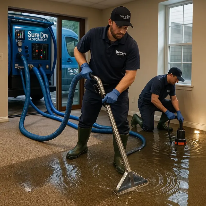 Water Extraction and Removal process in Foothill Farms, CA